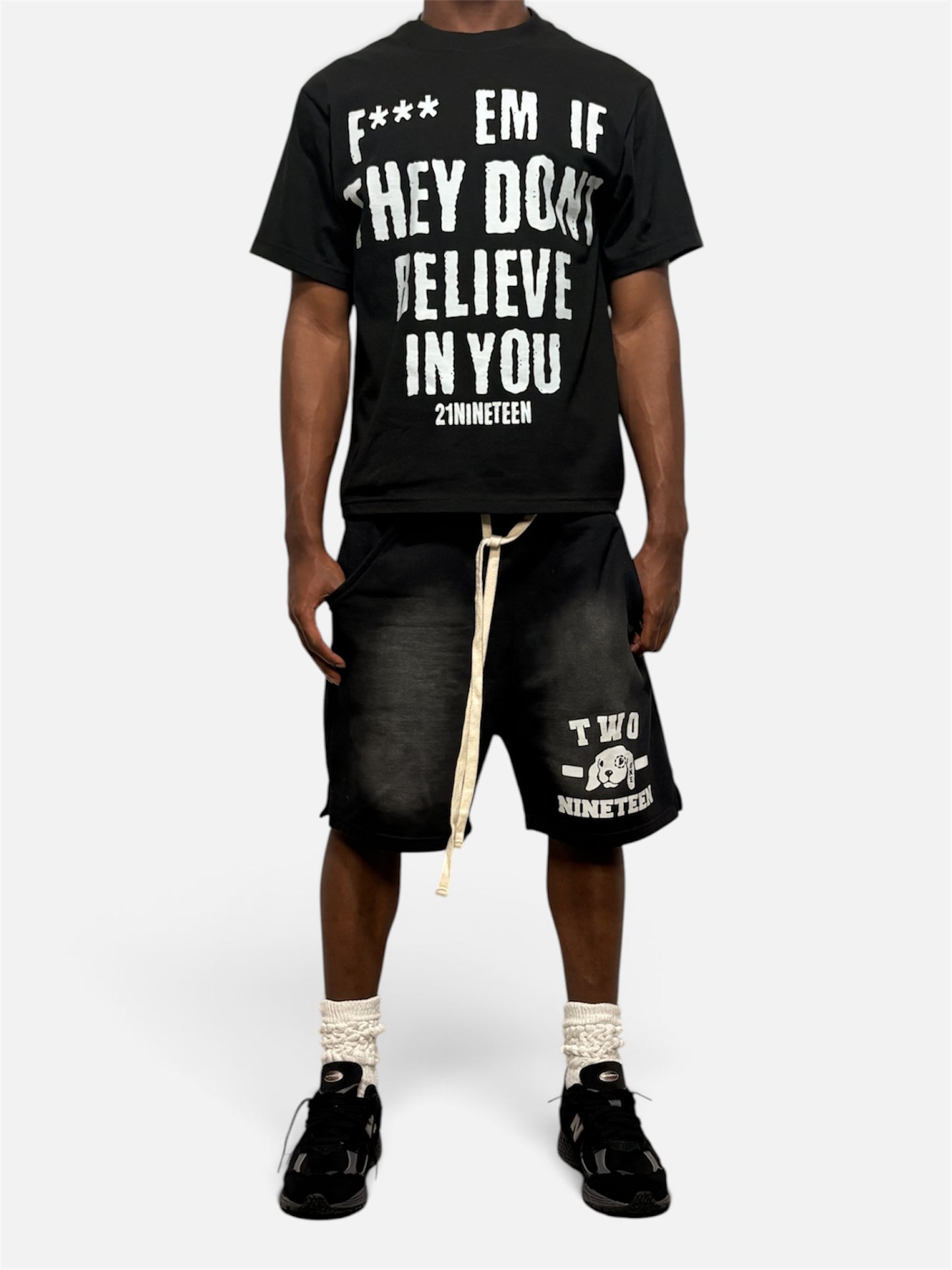 F*** EM Black Tee