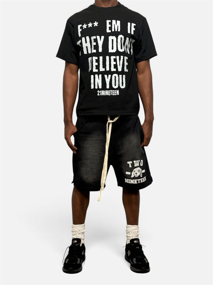 F*** EM Black Tee